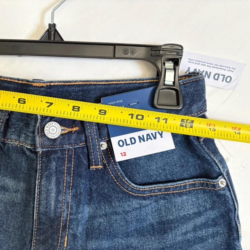 Old Navy Kids Dark Blue Denim Shorts